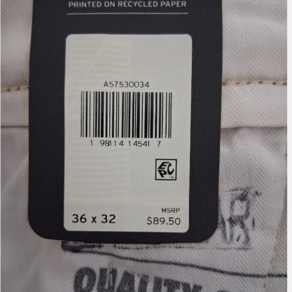 NWT Levi's Premium XX Chino Authentic Straight Fit Corduroy Pants Men's 36x32 - Picture 5 of 11